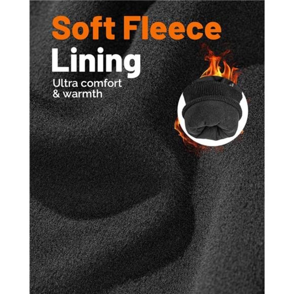 Unisex Winter Waterproof Touchscreen Gloves - Picture 2 of 7